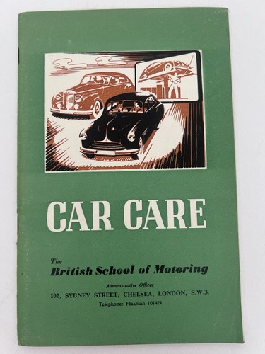 Bsm car care book 1960 - bsm, +
